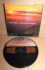 AMERICAN AIRLINES  ASTROVISION Reel Tape POPULAR PROGRAM NO. 45 RARE 4 TRACK EX