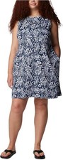 Columbia Freezer Dress 1X Navy Serenoa