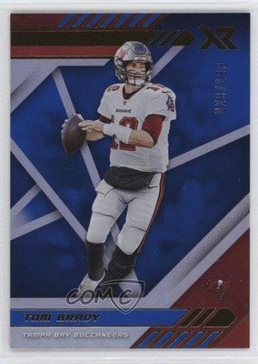 2020 Panini XR Blue /199 Tom Brady #28 0hl