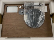 LA BOITE CONCEPT Brown/Black Walnut LX Turntable Record Player