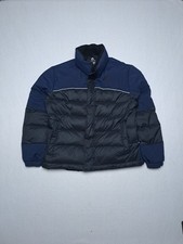K-way Piumino bomber da uomo impermeabile leggero e caldo Tg M Nero Blu