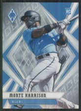 2021 Panini Phoenix Holo #6 Monte Harrison Miami Marlins 667