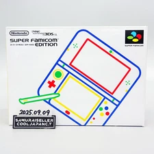  NEW Nintendo 3DS LL super famicom Edition Console Game Japan Limited