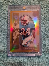 2019 Panini Legacy Legends Earl Campbell Gold #02/25!!!