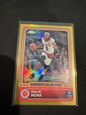 2024 Topps Chrome Mcdonald's All American - Malik Monk #96 Gold Refractor /50