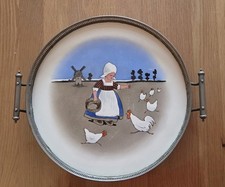 Antique Porcelain German Tray