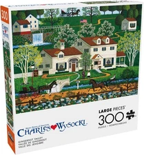 Buffalo Games – Gingernut Valley - Charles Wysocki - 300 Oversized Piece... 