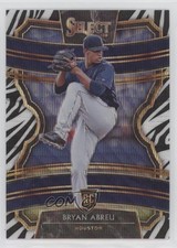 2020 Panini Select Zebra Prizm Bryan Abreu #64 0ad