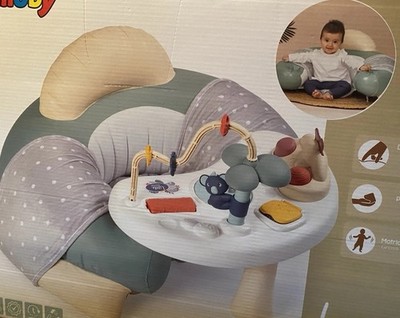 Baby-Spielsitz Cosy Seat Babysitz Activity-Tisch Kinder Spielzeug Little Smoby
