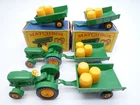 VINTAGE MATCHBOX LESNEY No.50b 51b JOHN DEERE LOT / TWO ORIGINAL BOXES 1964