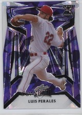 2023 Leaf Metal Purple Crystals 2/6 Luis Perales #B-79 1k9t