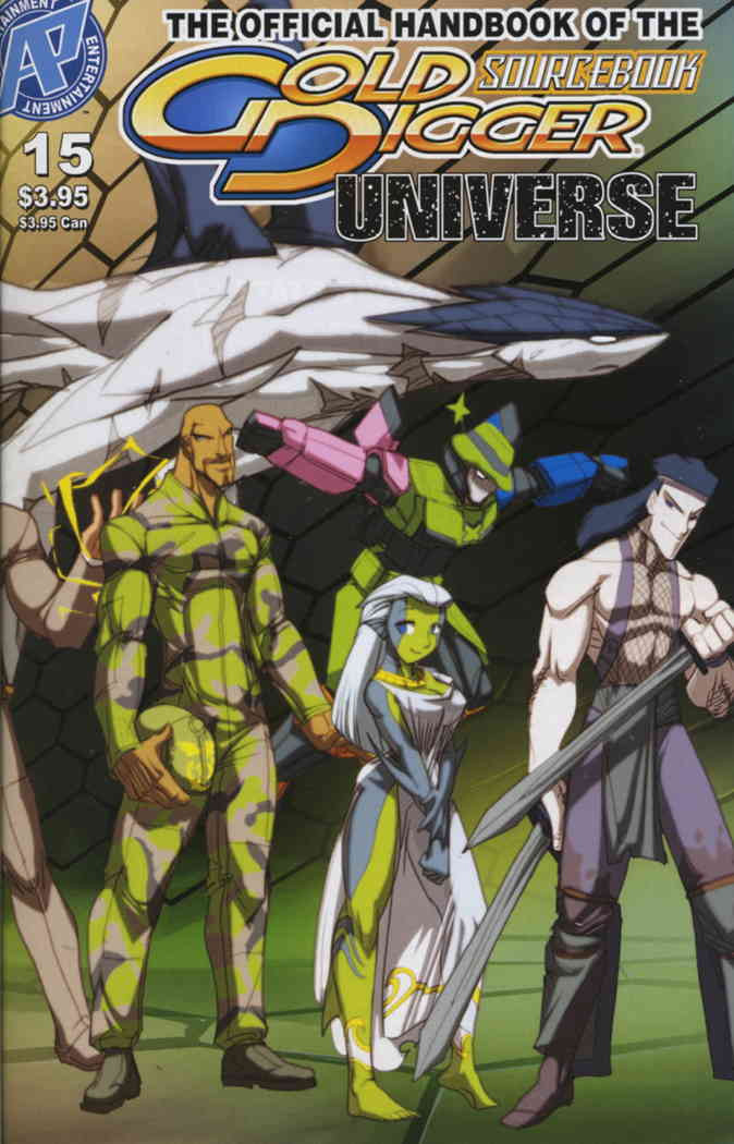 GD Universe Official Handbook #15 VF/NM Antarctic Gold Digger Comic