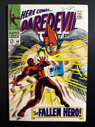Daredevil #40 1968 Silver Age 1st Print Vintage Marvel Comics VG *A3
