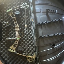 Fred Bear Instinct Compound Bow Camo Camouflage Finish Archery Hunting Equipment