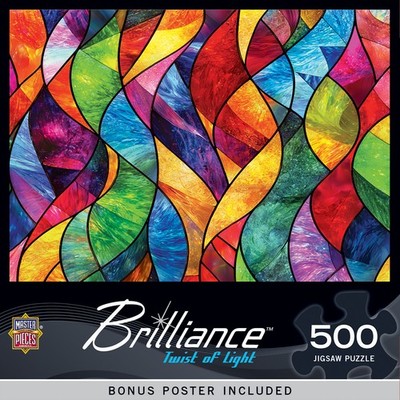 MasterPieces - Brilliance - Twist of Light 500 Piece Jigsaw Puzzle