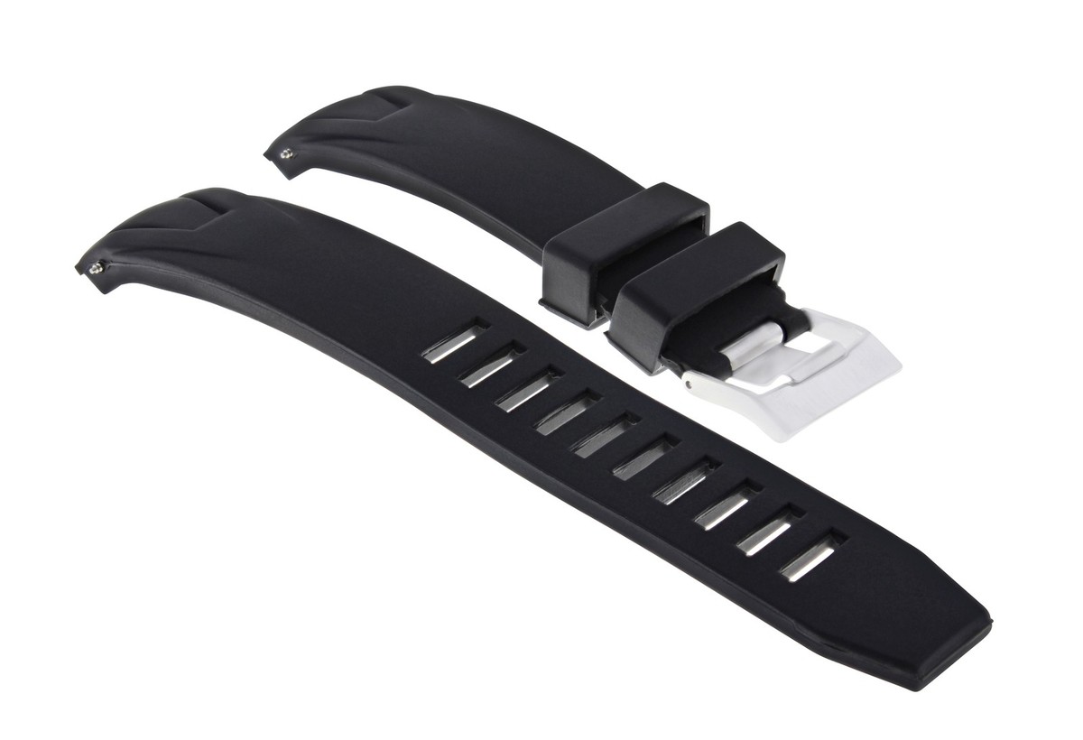 22MM RUBBER WATCH BAND STRAP FOR 45.5MM OMEGA SEAMASTER PLANET
