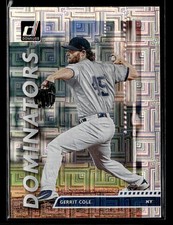 2020 Donruss Gerrit Cole #D-3 Dominators Vector