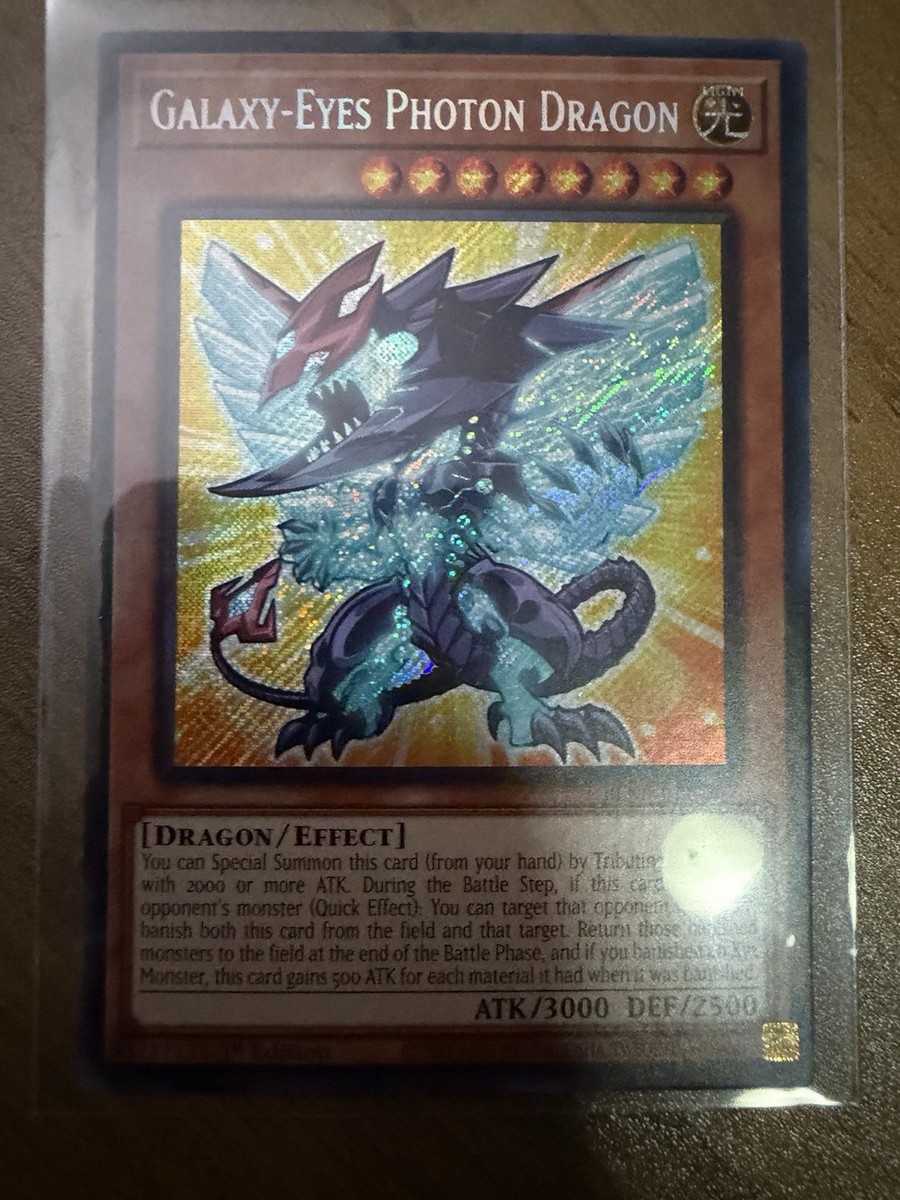 Galaxy-Eyes Photon Dragon BLMM-EN007 - Secret Rare - 1st Edition - NM