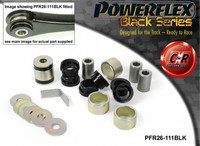 PFR26-111BLK Powerflex Schwarze Hintere Untere Vordere Querlenkerbuchsen