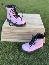 Pink Dr. Martens 1460 Combat Boots for Girls Excellent Condition Size 7t
