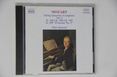Mozart String Quartets Complete Vol 5 K160 168 169 589 Éder Quartet CD