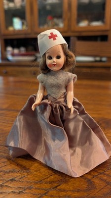 Vintage 1940's Album of Americana Dolls Clara Barton 6'' Plastic