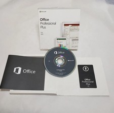 Microsoft Office Professional Plus 2019 DVD New Sealed Retail Package for Life