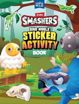 Smashers Dino World Sticker Activity Book by Creative Mile (Paperback Book)