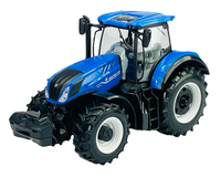 Bburago 1:32 NEW Holland T7.315 Blue Tractor DIE Cast Metal Model NEW 44066
