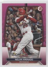 2023 Bowman Fuchsia 209/299 Nolan Arenado #84 4pn