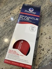 PowerStep Pinnacle Plus Orthotic Insoles Full Length Red Size K 14-15 Mens