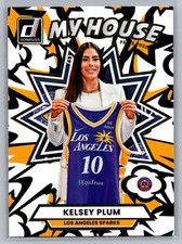 Kelsey Plum 2025 Donruss WNBA #17 Los Angeles Sparks My House Press Proof