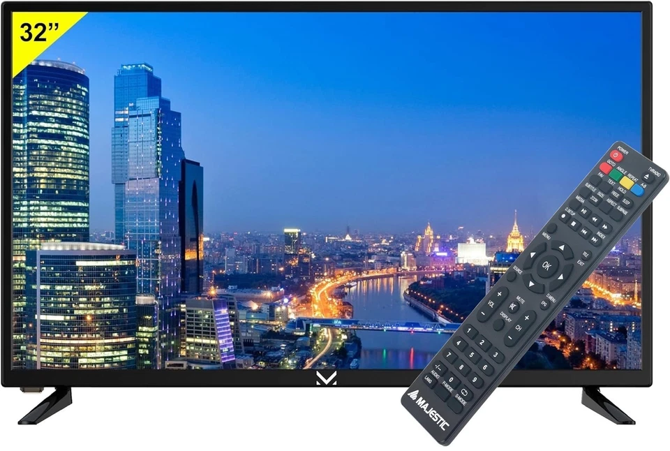 MAJESTIC TV 32 POLLICI LED HD READY TVD 232 S2 LED V6 DVB-T2 S2 USB RECORD 