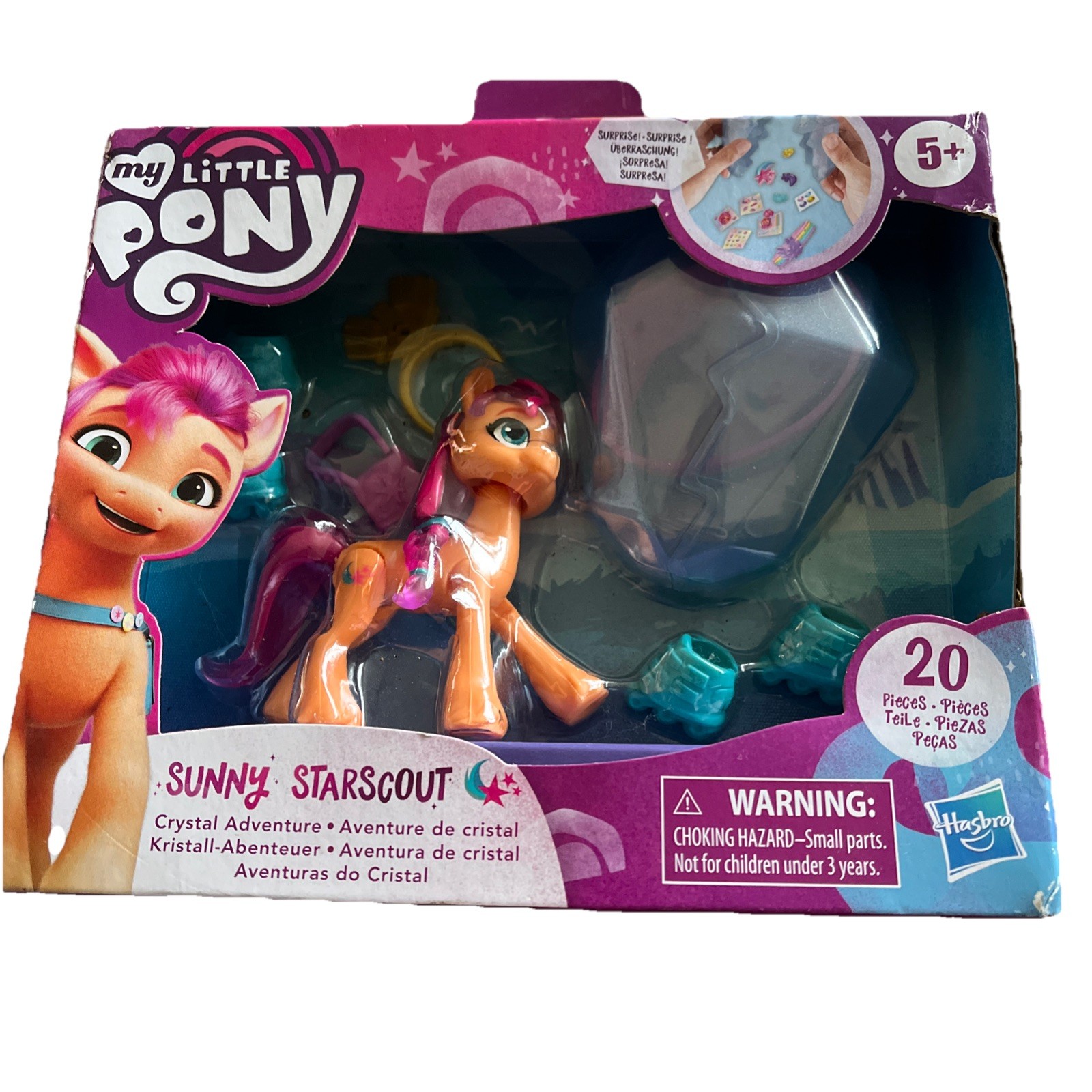 Hasbro My Little Pony Crystal Adventure Sunny Starscout