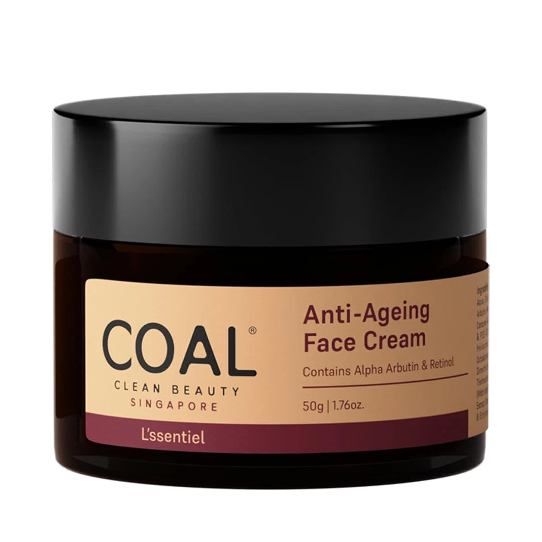 Coal Clean Beauty Anti Ageing Face Cream For All Skin Types 50gm