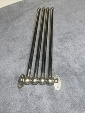 Antique Brasscrafters Swing Arm 4 Rod Towel Bar Nickel Bathroom Hardware