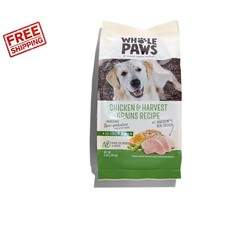 Real Chicken & Oats Dry Dog Food, 4 lb - Enhanced with Fiber & Prebiotics 4.70 per pound