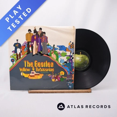 The Beatles Yellow Submarine Third Uk Press LP Album Vinyl Record - VG+/VG+