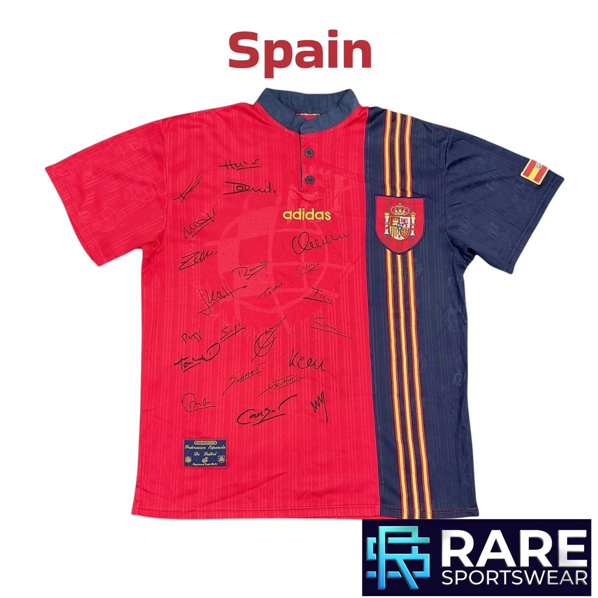 Spain Red Memorabilia Football Shirts (National Teams) for sale