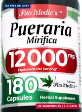Lab  Pueraria Mirifica 180 Capsules  12000 Mg  Pueraria Mirifica Capsules 