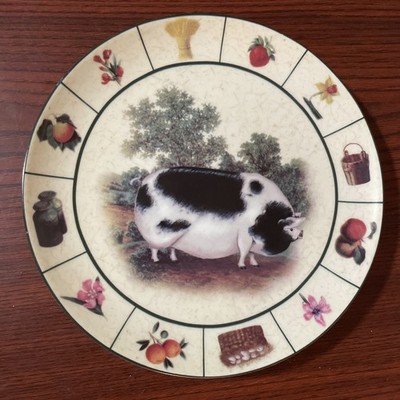 Barnyard Collection Formalities Baum Bros Pig Plate