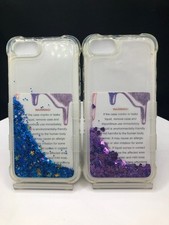 Clear Cover with Glitter Quicksand For iPhone 7 8 SE 2 2020 SE 3 2022