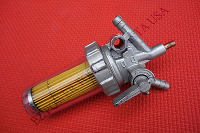 In-Line Fuel Water Separator Valve Assembly for Yanmar Diesel Generator Tractor