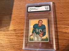 1950 Bowman # 39 Bob Hoernschemeyer GMA 4.5