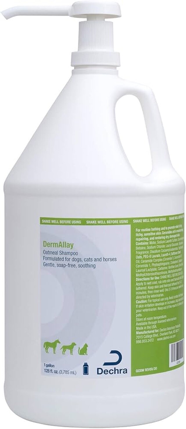 DermaLyte Hypoallergenic Shampoo for Pets 1 Gallon &ndash; Soap-Free & Gentle