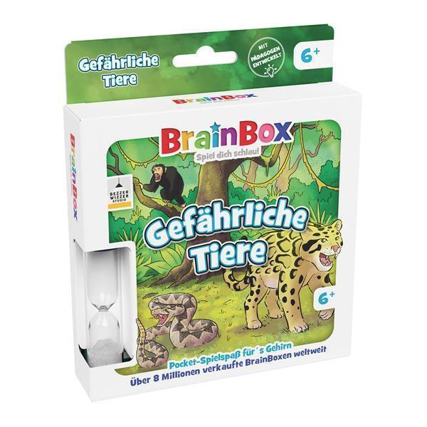 Thumbnail - Brain Box Brain Box Pocket - Gefährliche Tiere 5025822549020