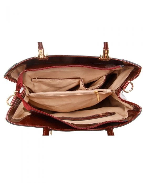 New Large Original 3D Elvis Design Shiny Shoulder Handbag Tote Hobo Shopping Bag - Image 3 of 3