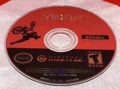 Dave Mirra Freestyle BMX 2 (Nintendo GameCube, 2001) Disc Only