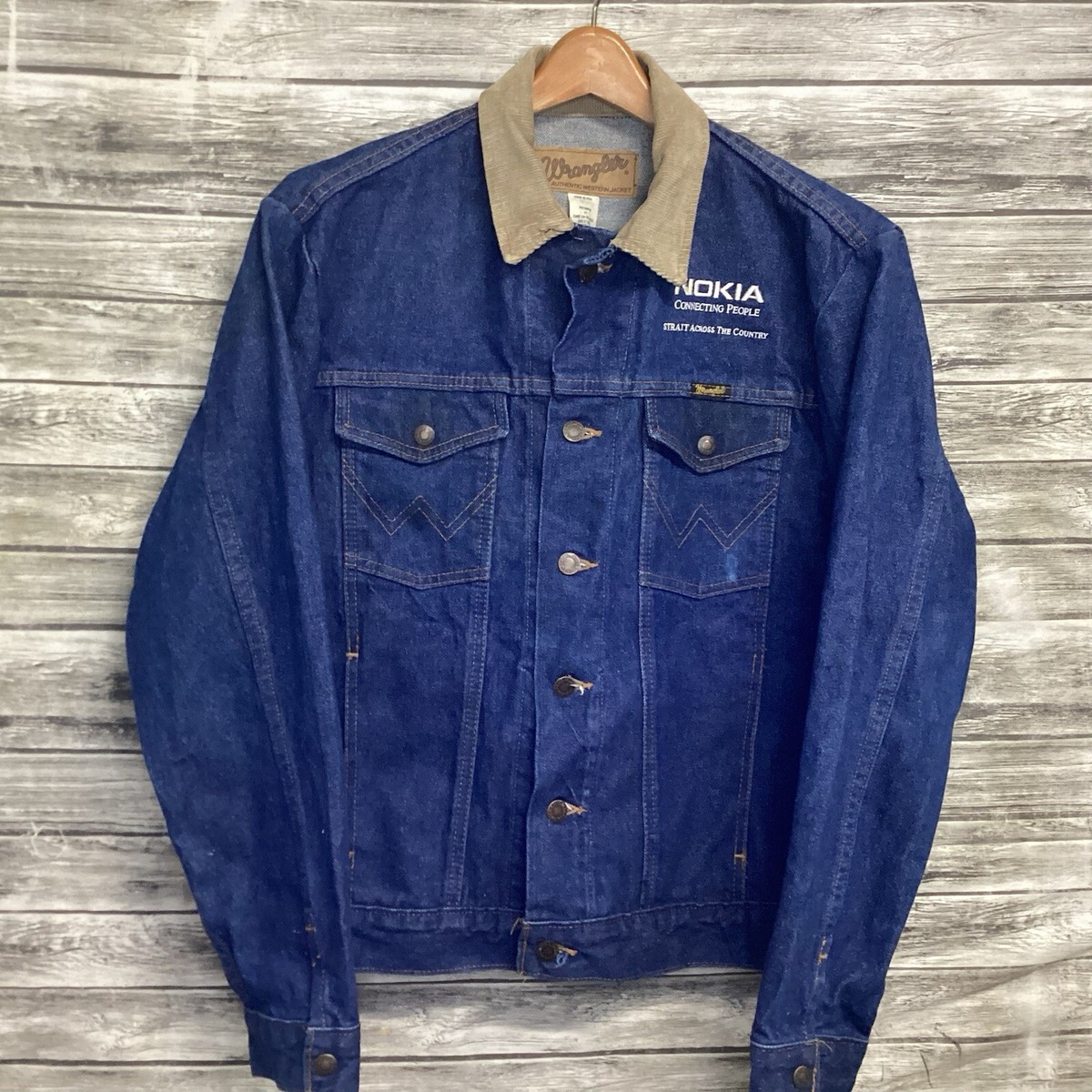 ジャケット・アウター 90s Rare Vintage Indigo Dyed Denim Coat s-l1200.jpg