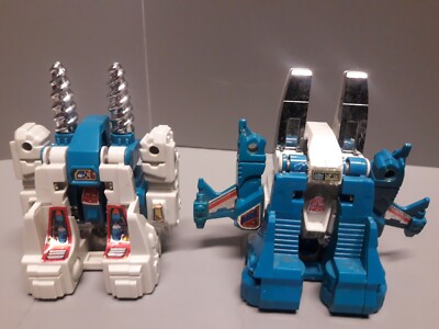 Transformers G1 Jumpstarters Topspin & Twin Twist – Takara 80s Lot De 2